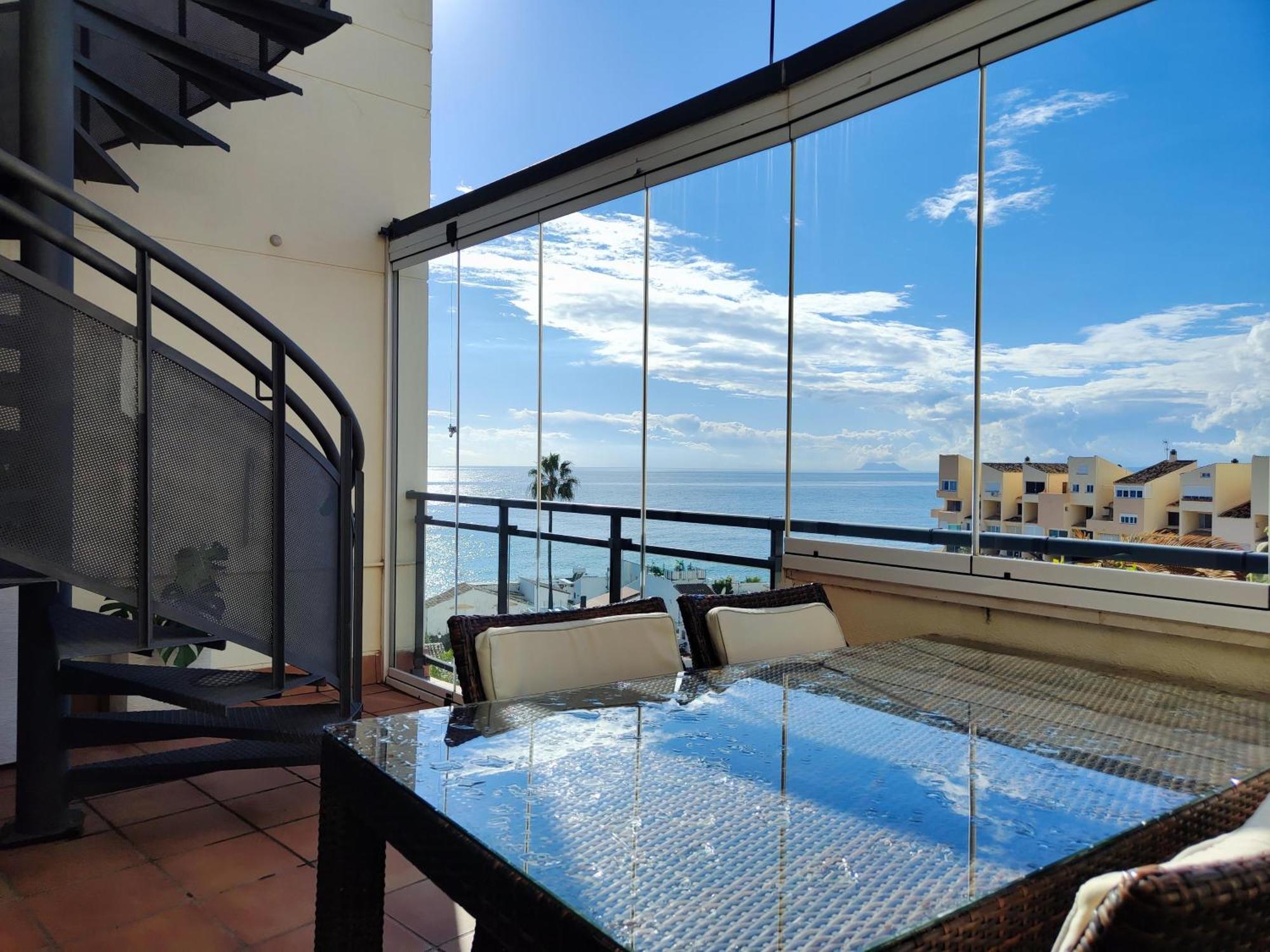 Ferienwohnung Luxury Duplex Infinity Pool Ehhouse Estepona Exterior foto