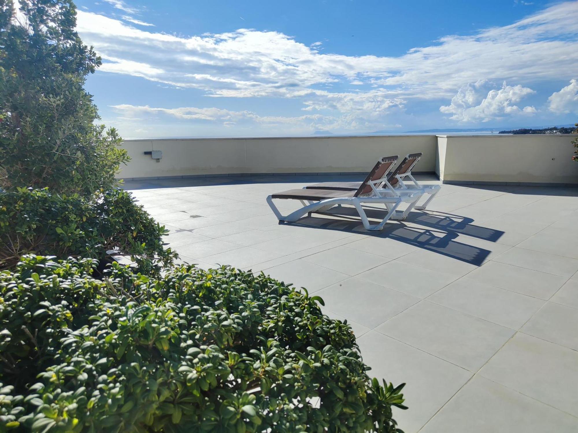 Ferienwohnung Luxury Duplex Infinity Pool Ehhouse Estepona Exterior foto