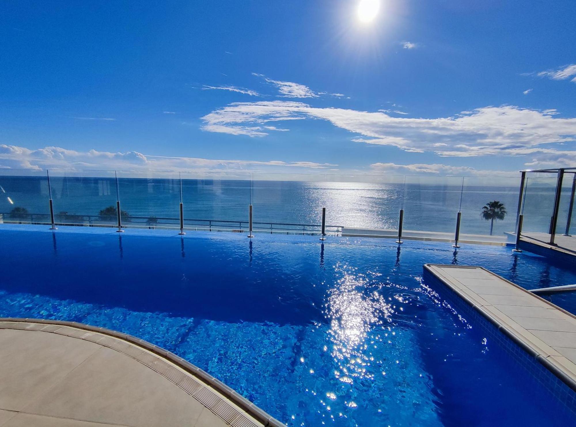 Ferienwohnung Luxury Duplex Infinity Pool Ehhouse Estepona Exterior foto
